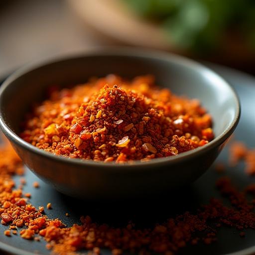 皿に盛られた秘伝のグリル用スパイス